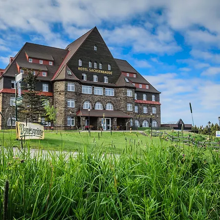 Hotell Naturhotel Sachsenbaude - Indoor-pool & Outdoor-whirlpool