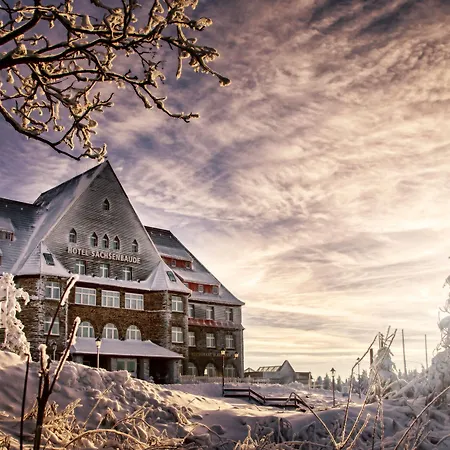 Hotell Naturhotel Sachsenbaude - Indoor-pool & Outdoor-whirlpool Oberwiesenthal