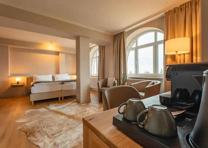 Naturhotel Sachsenbaude - Indoor-pool & Outdoor-whirlpool فندق 4*