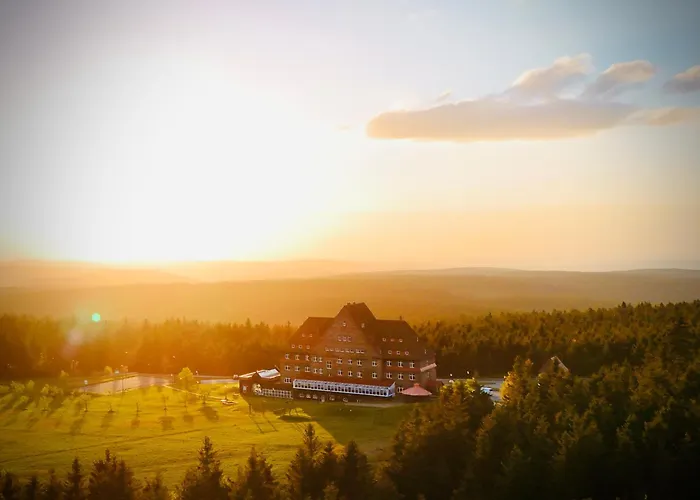 Naturhotel Sachsenbaude - Indoor-pool & Outdoor-whirlpool Hotel Oberwiesenthal