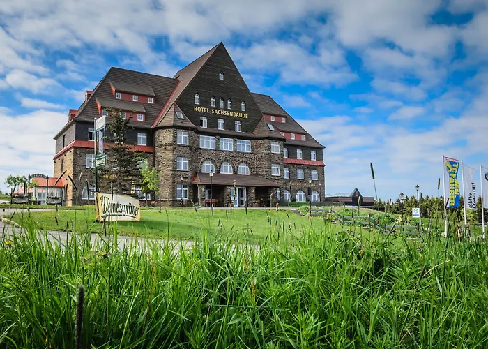 فندق Naturhotel Sachsenbaude - Indoor-pool & Outdoor-whirlpool